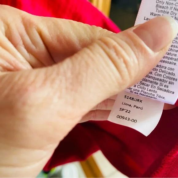 Nation LTD Mallory Flutter Sleeve Mini Dress in Heartbreaker Size Small Cotton - Picture 6 of 6